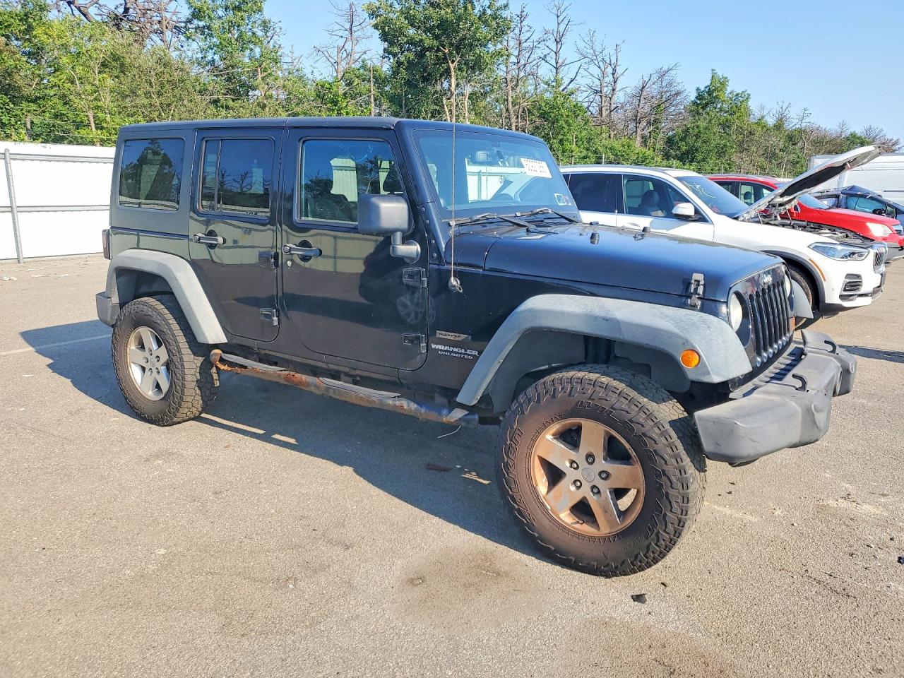 2013 Jeep Wrangler Unlimited Sport Черный vin: 1C4BJWDG3DL677452