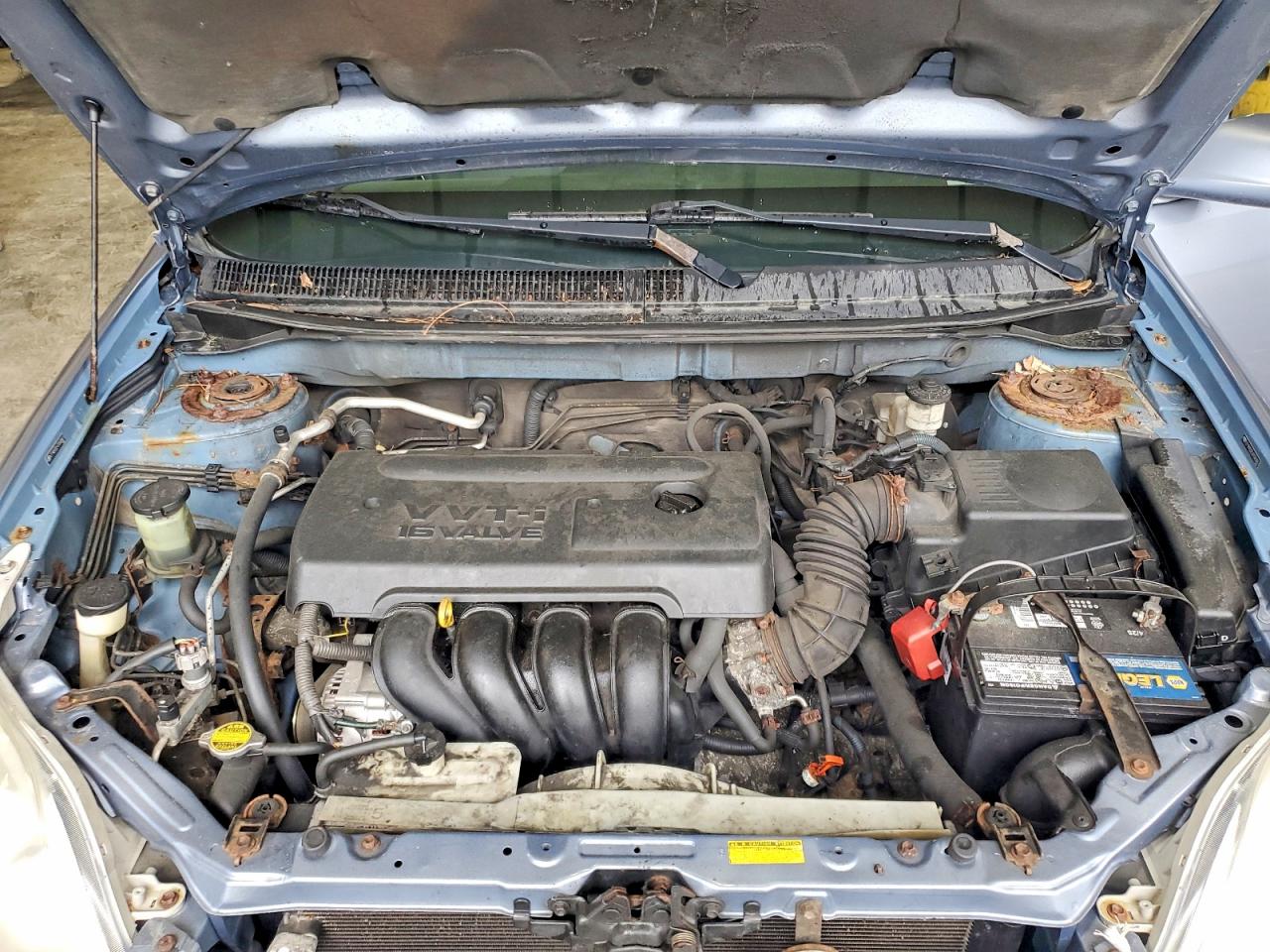 2007 Toyota Corolla Matrix Xr Blue vin: 2T1KR32E47C669851