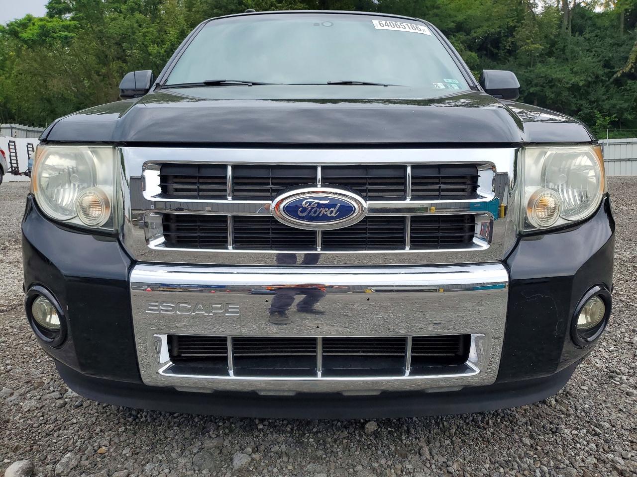 2010 Ford Escape Limited Черный vin: 1FMCU9EG0AKC47645