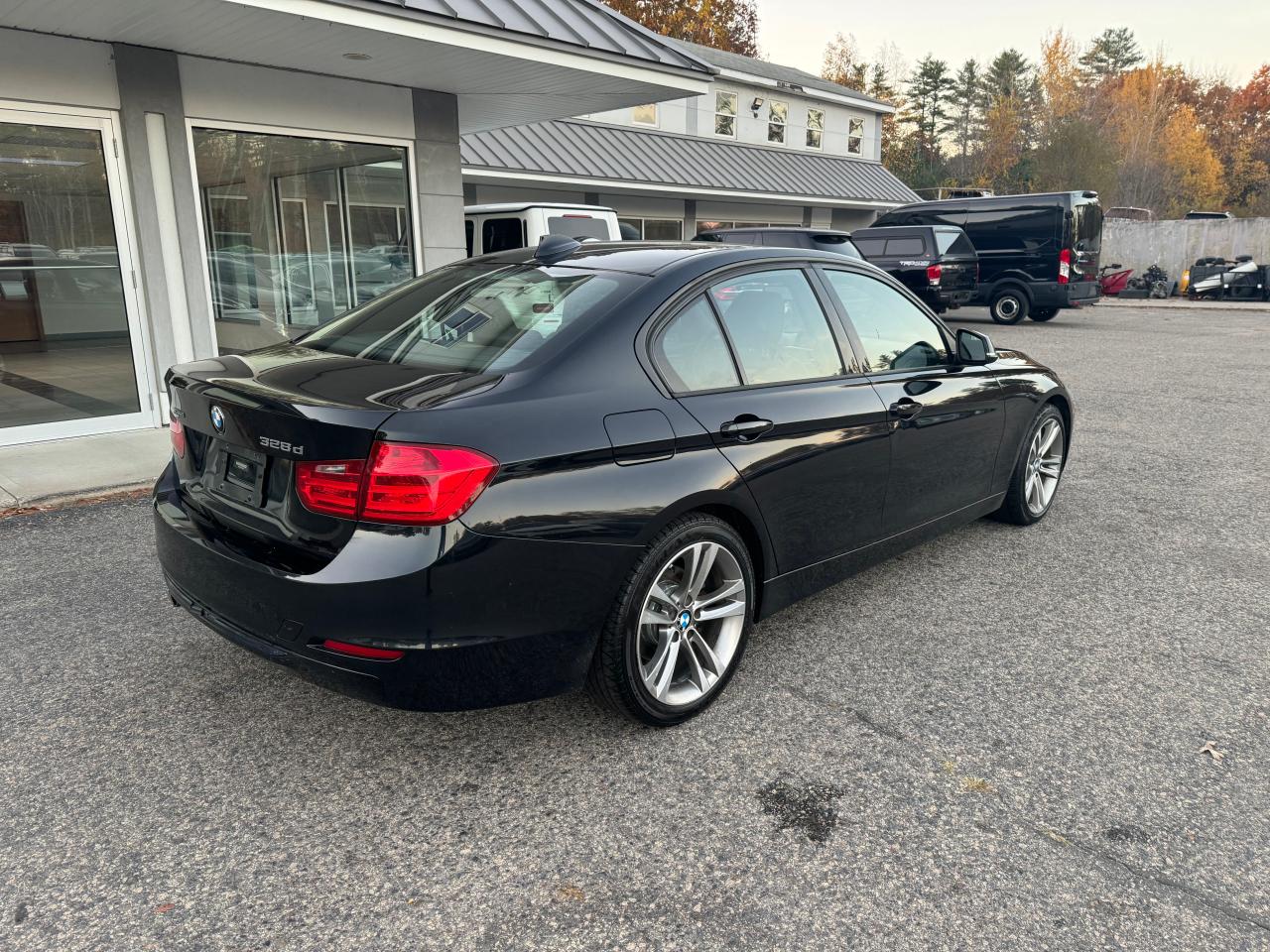 2014 Bmw 328 D Xdrive Черный vin: WBA3D5C54EKX96279