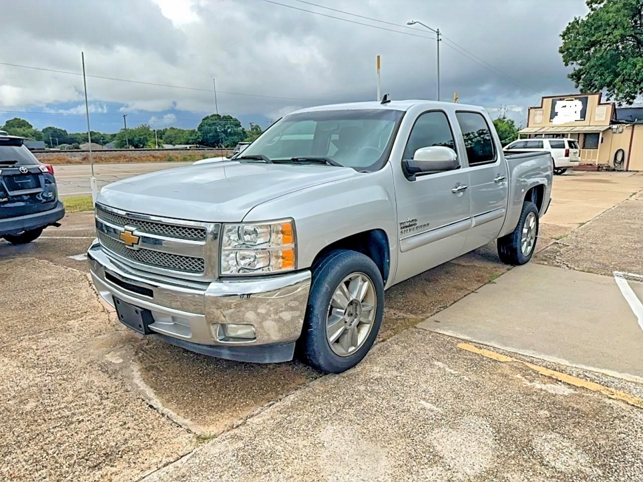 2012 Chevrolet Silverado C1500 Lt Silver vin: 3GCPCSE03CG255929