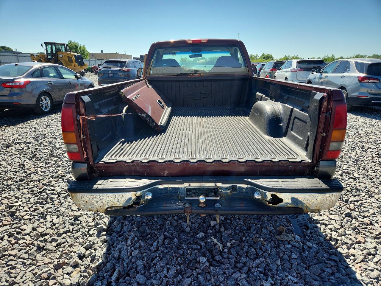 2000 Chevrolet Silverado K1500 Red vin: 1GCEK14T6YZ151992