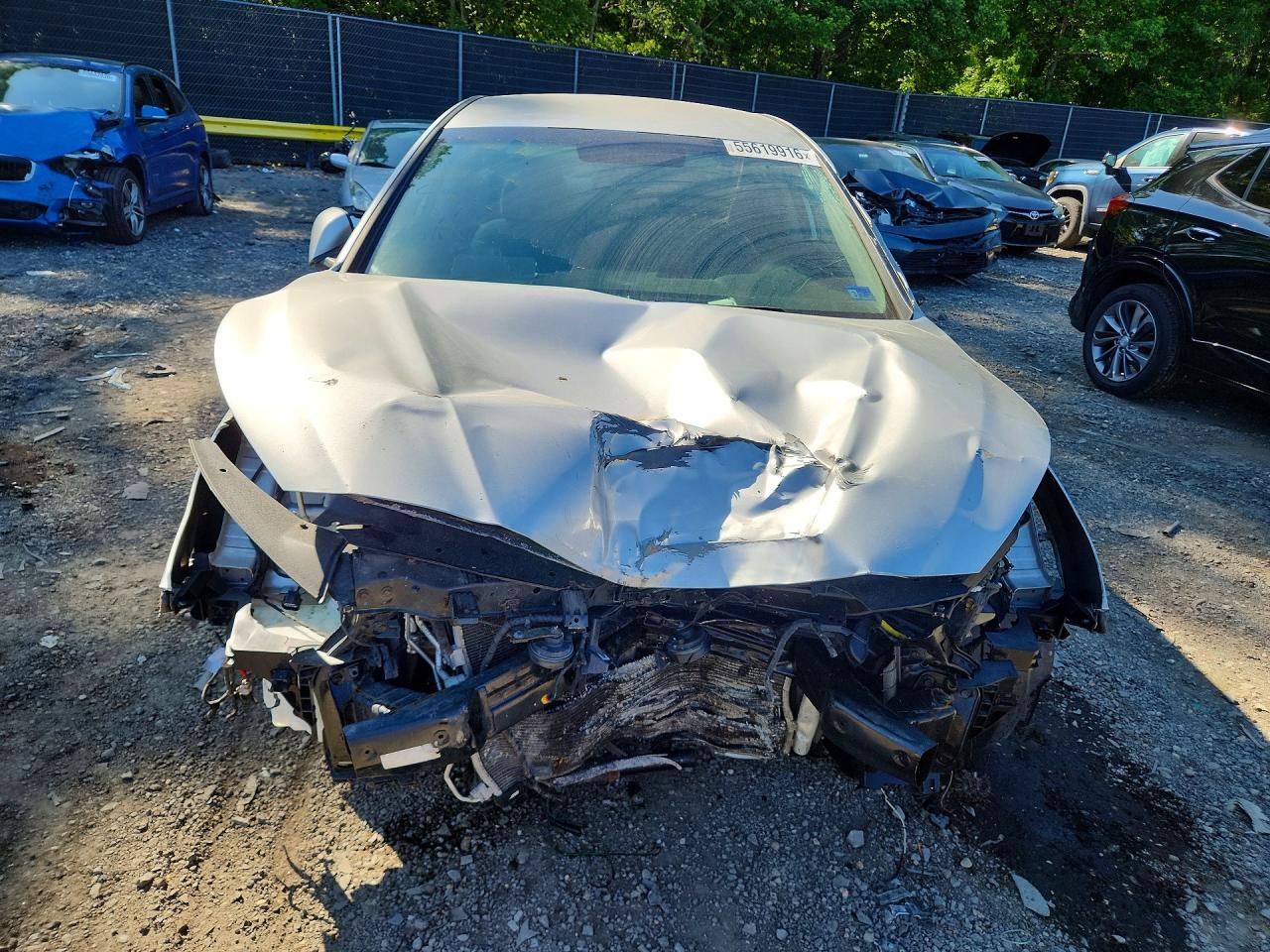 2018 Hyundai Sonata Sel Silver vin: 5NPE34AF2JH618741