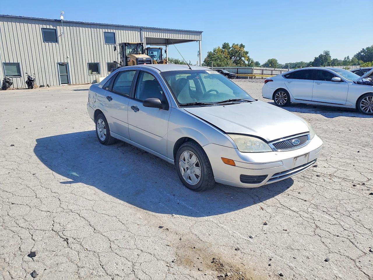 2007 Ford Focus Zx4 Серебряный vin: 1FAHP34NX7W174807