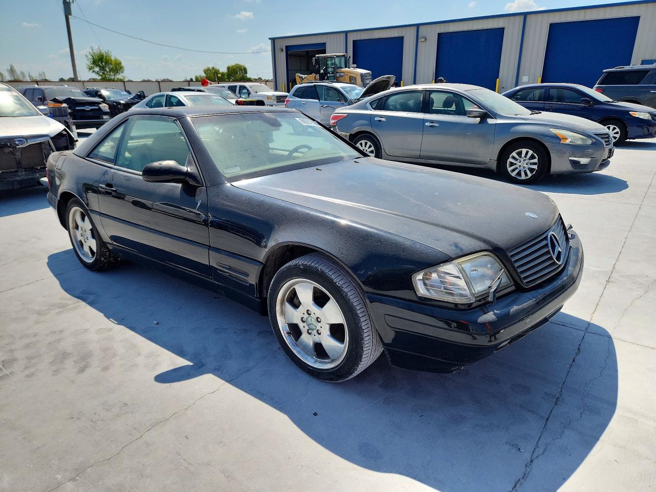 1999 Mercedes-benz Sl 500 Black vin: WDBFA68F1XF177231
