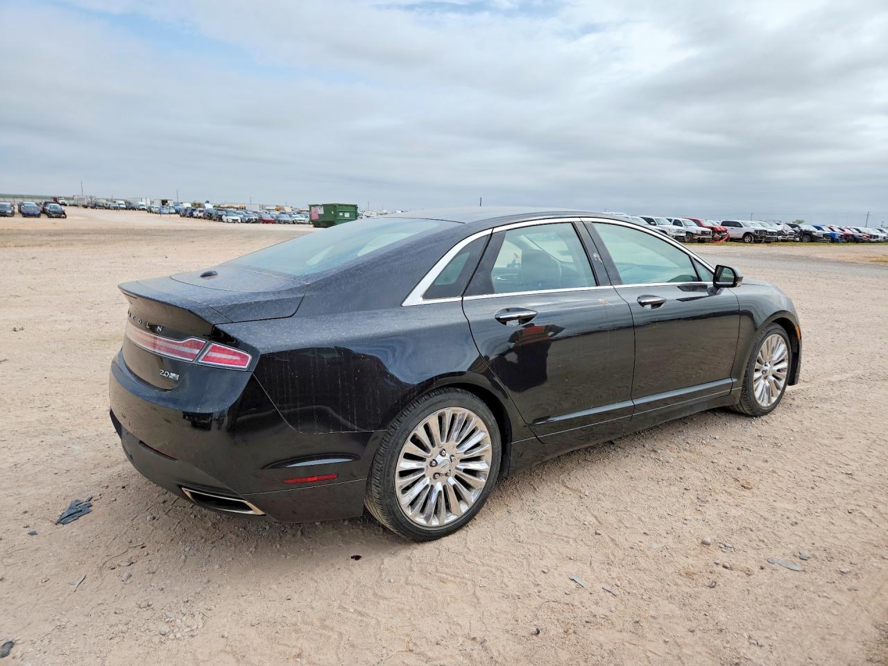 2014 Lincoln Mkz Black vin: 3LN6L2J94ER812205
