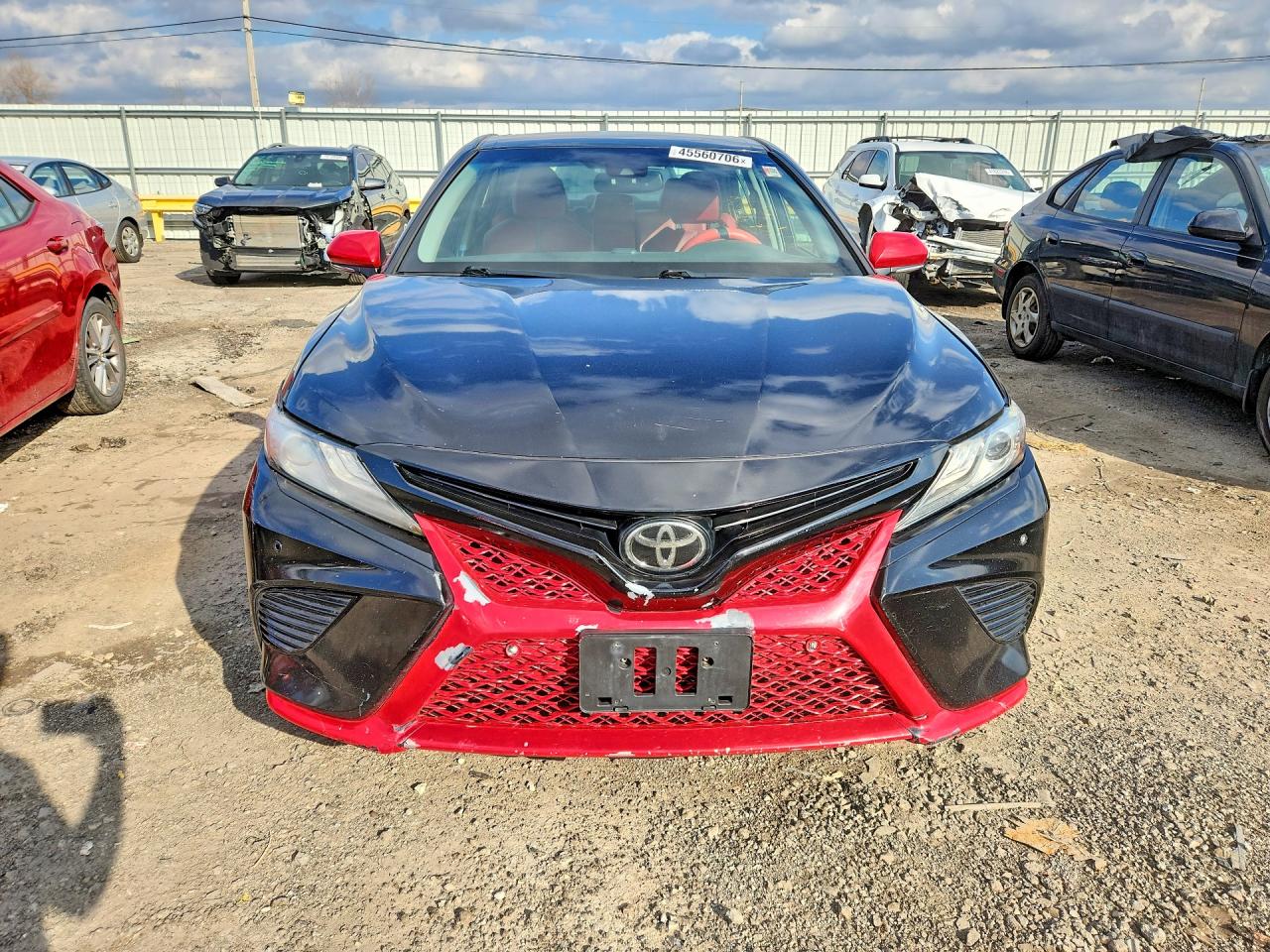 2018 Toyota Camry Xse Черный vin: 4T1B61HK2JU109942