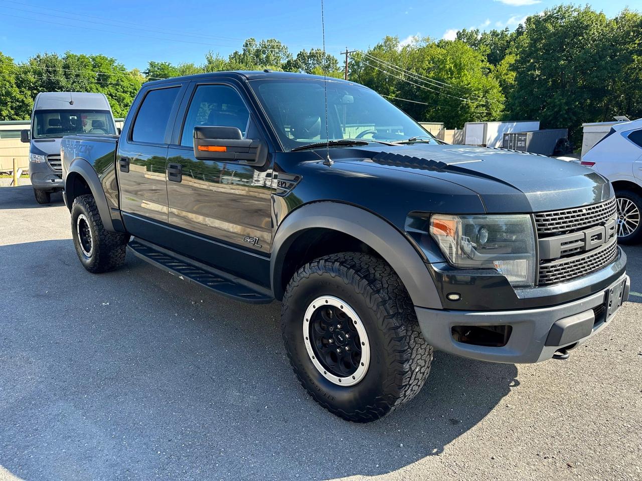 2014 Ford F150 Svt Raptor Black vin: 1FTFW1R62EFA97793