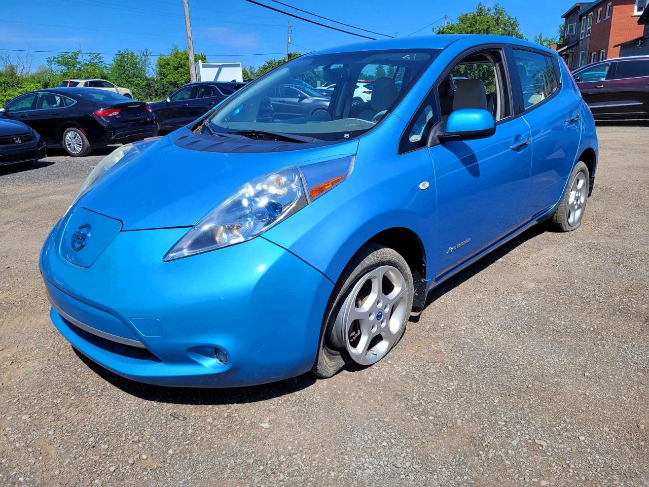 2011 Nissan Leaf Sv Blue vin: JN1AZ0CP9BT007472