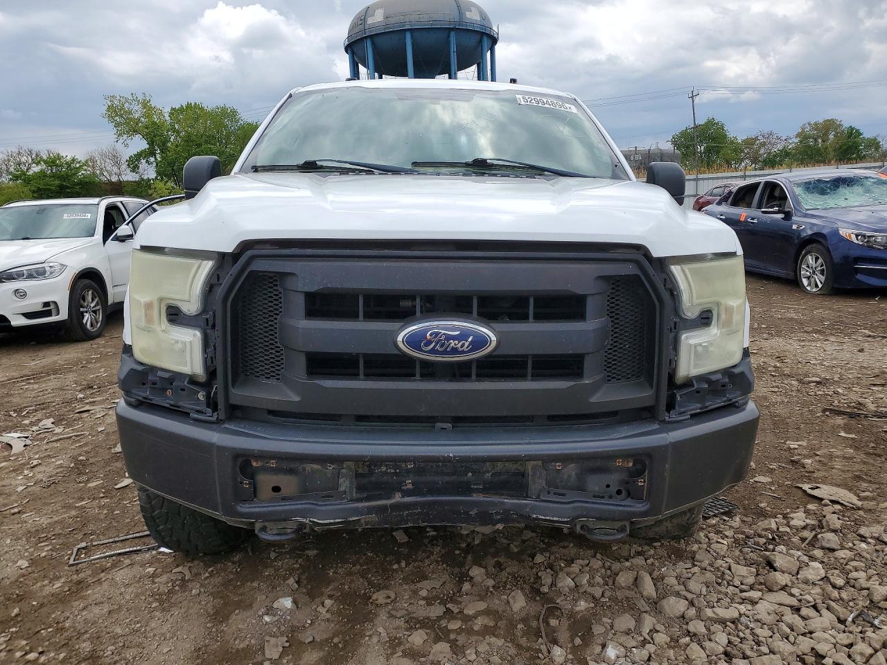 2015 Ford F150 Supercrew Белый vin: 1FTEW1EG7FKE51889