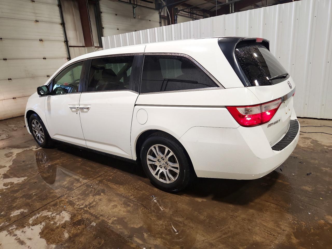 2012 Honda Odyssey Ex White vin: 5FNRL5H47CB021842