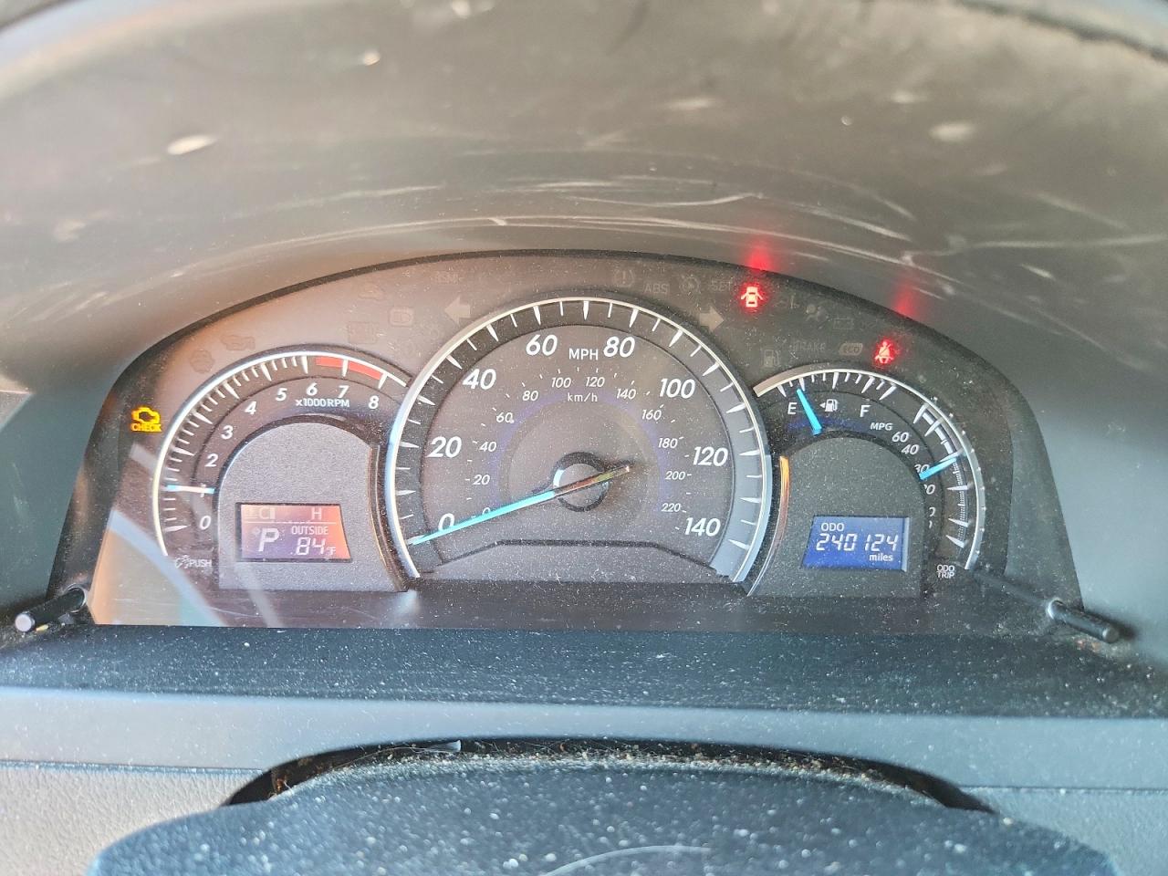 2012 Toyota Camry Xle Угольный vin: 4T1BF1FK0CU600905