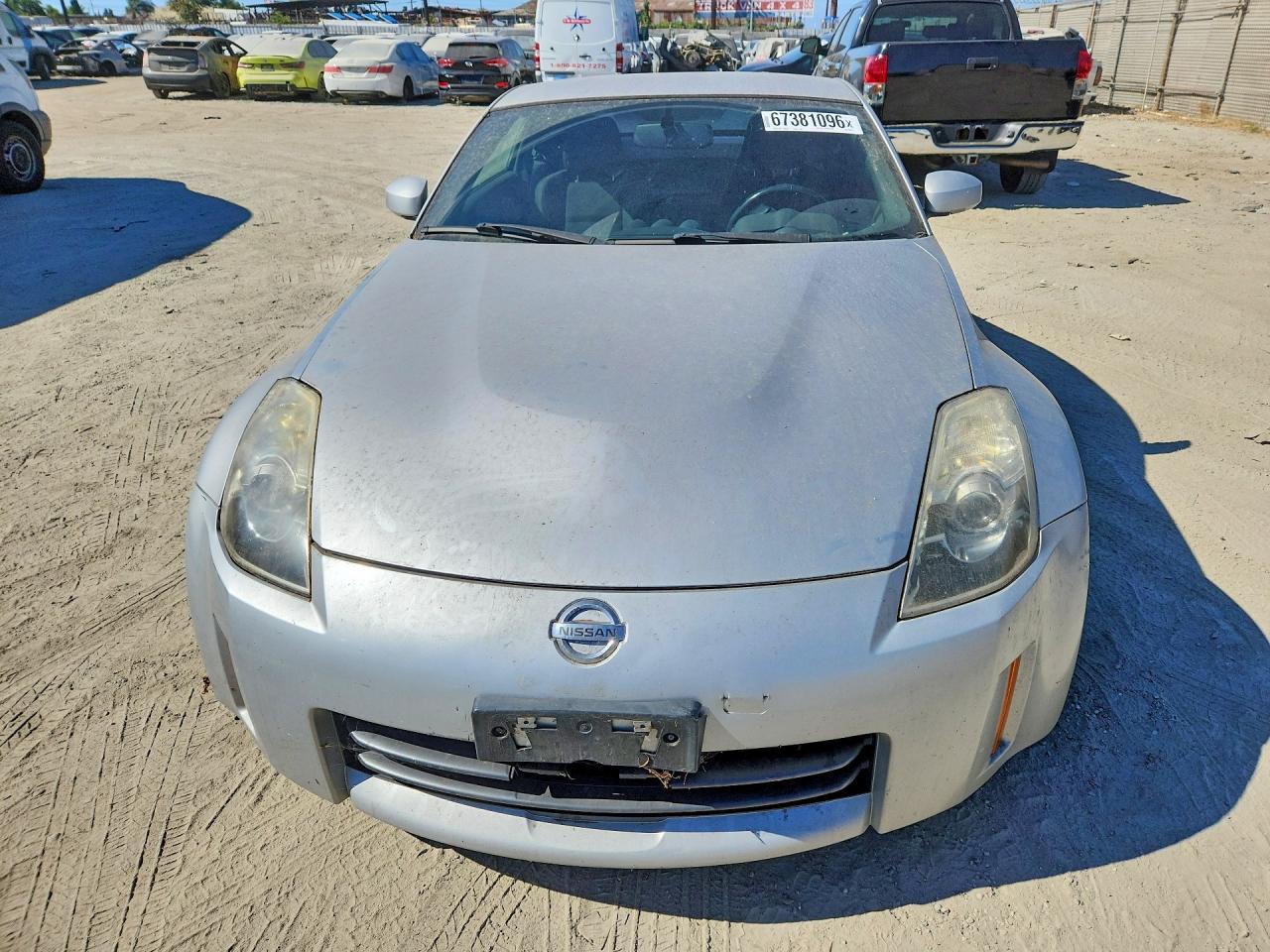 2008 Nissan 350z Base Silver vin: JN1BZ34D68M705034
