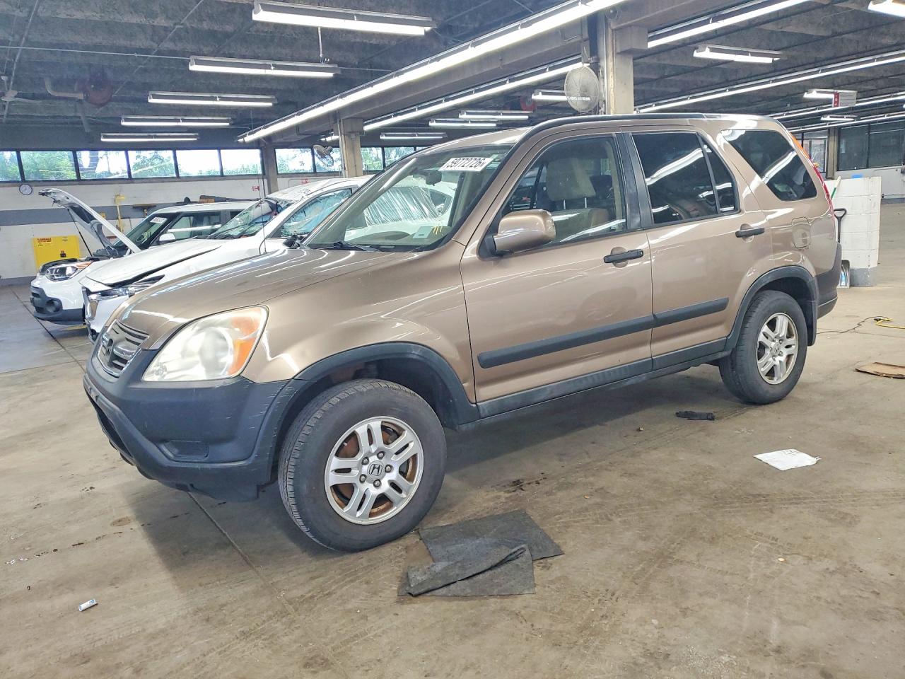 2003 Honda Cr-v Ex Gold vin: JHLRD78833C014933