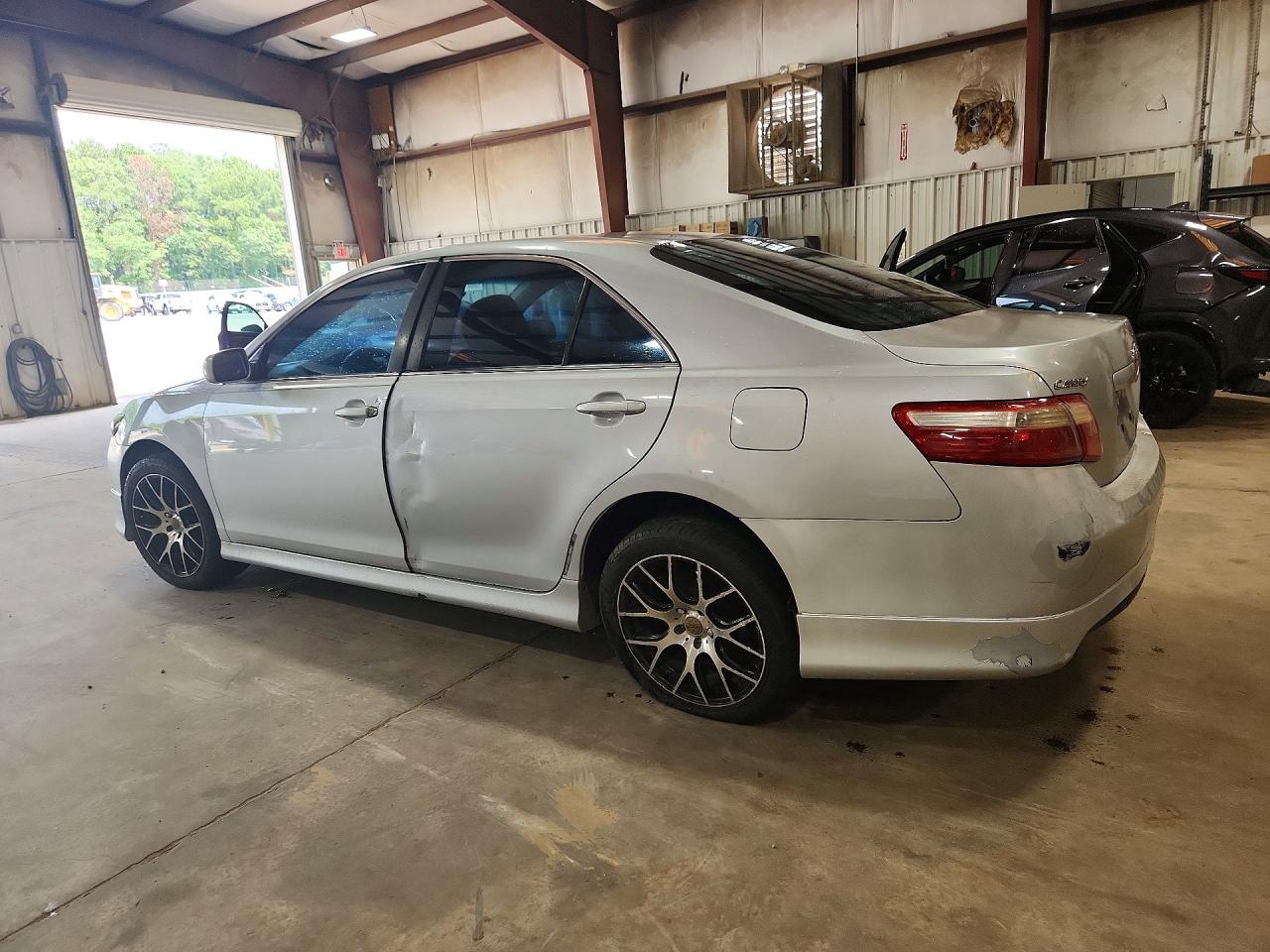 2007 Toyota Camry Se Silver vin: 4T1BE46K27U624438