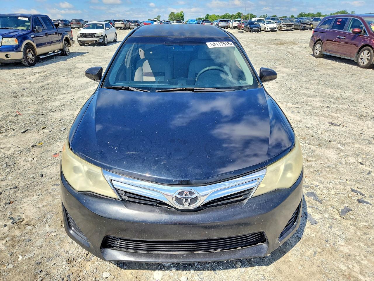 2012 Toyota Camry Le Black vin: 4T1BF1FK2CU055435