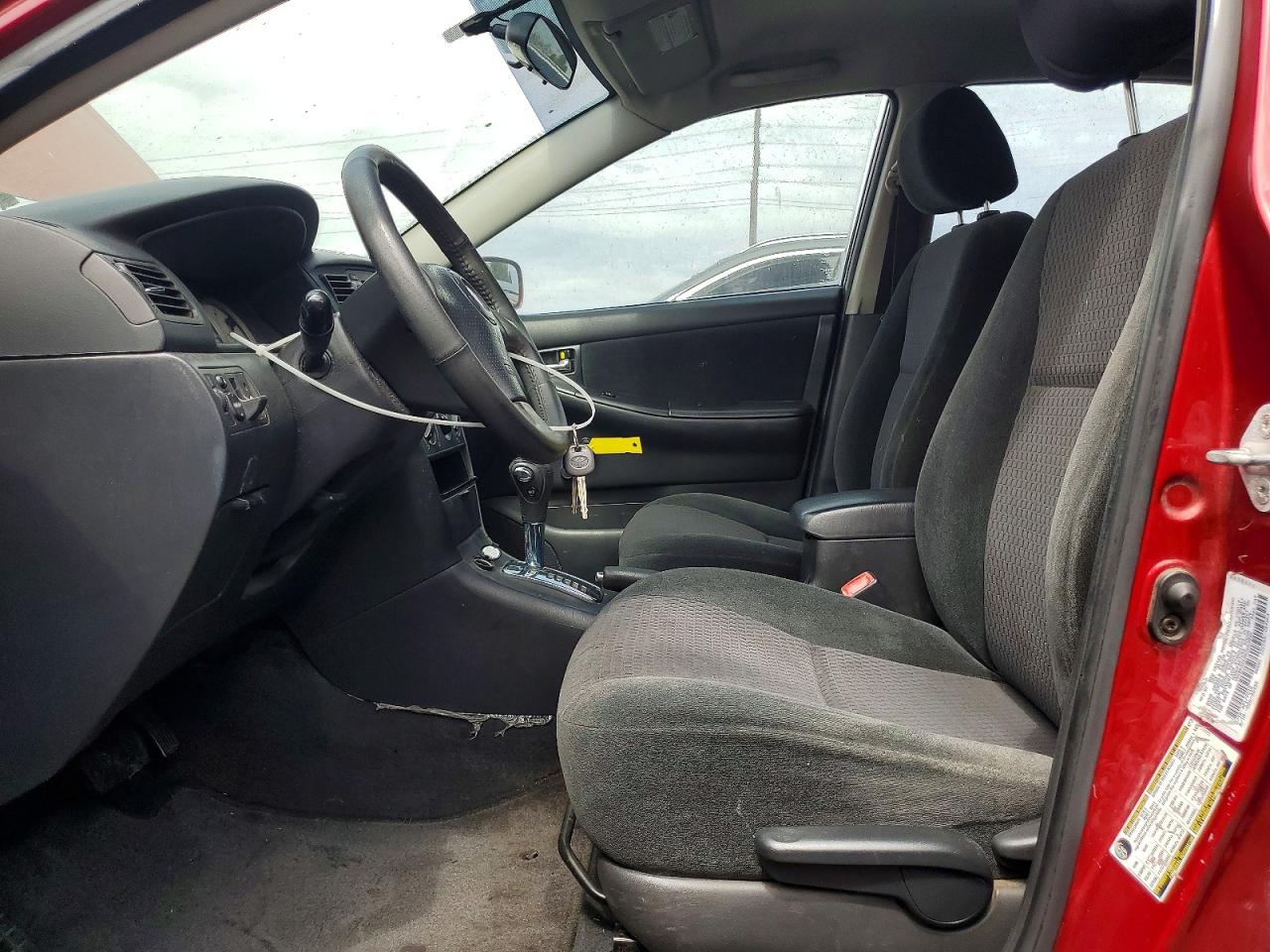 2006 Toyota Corolla S Red vin: 1NXBR32E96Z663802
