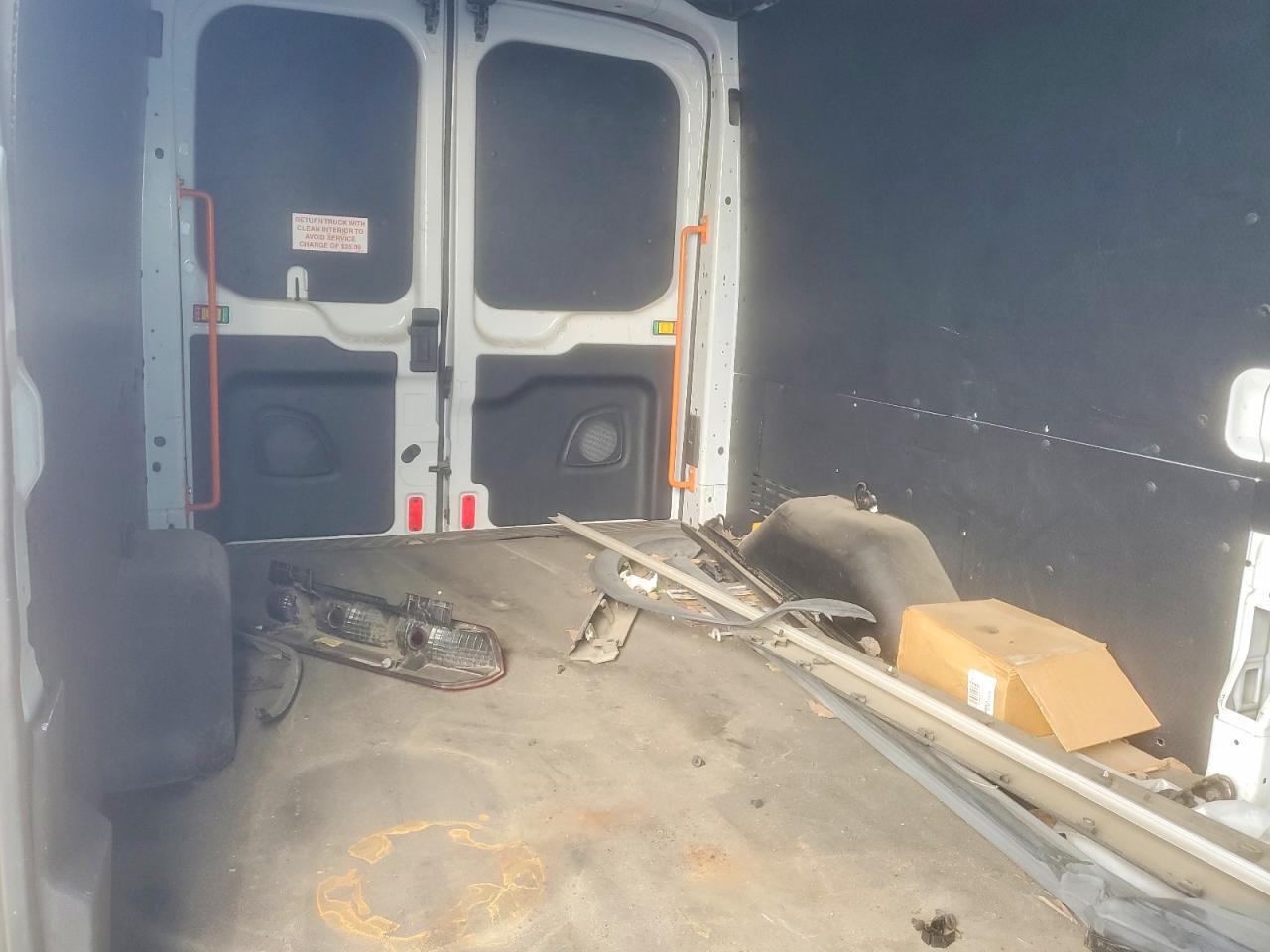 2019 Ford Transit T-150 White vin: 1FTYE2CM7KKB36342