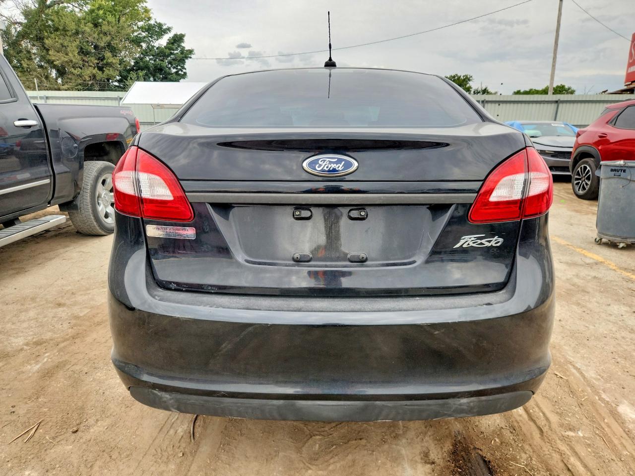 2011 Ford Fiesta S Black vin: 3FADP4AJ3BM227667