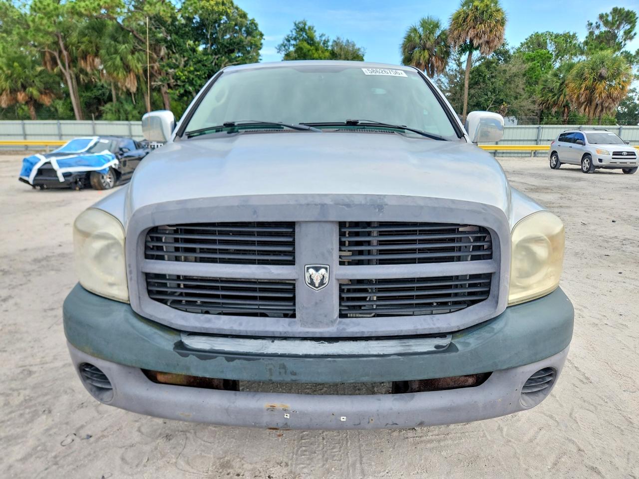 2008 Dodge Ram 1500 St Silver vin: 1D7HA16K48J226164