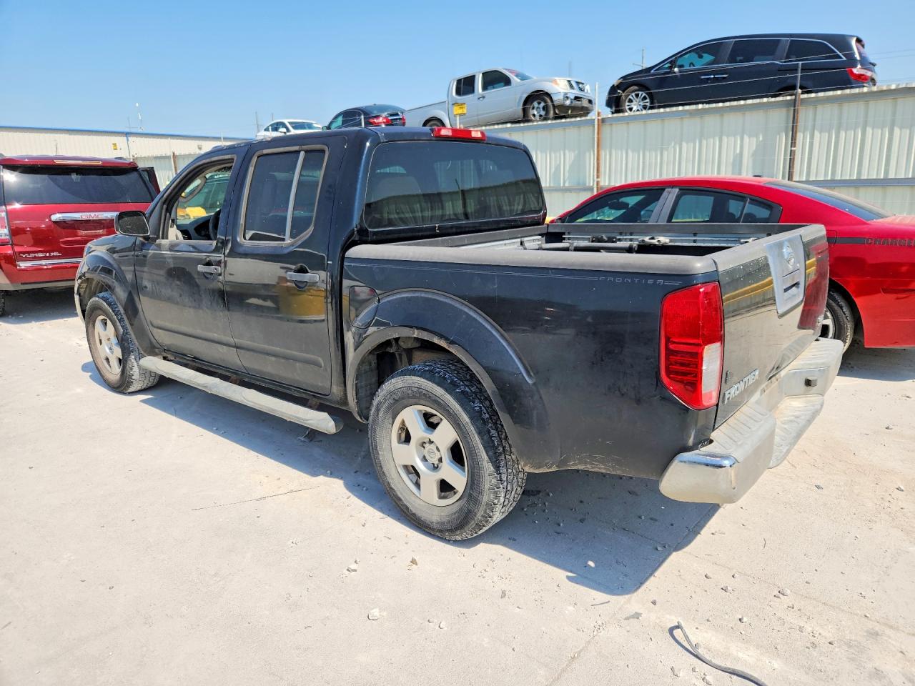 2008 Nissan Frontier Se V6 Black vin: 1N6AD07U98C412782