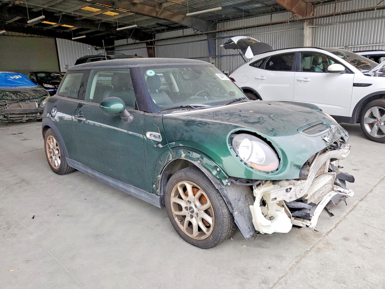 2014 Mini Cooper S Green vin: WMWXM7C50ET987995