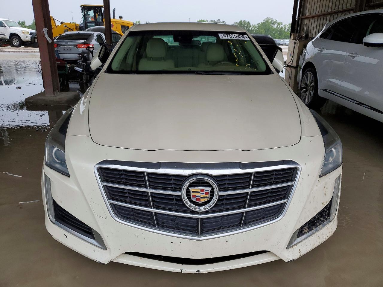 2014 Cadillac Cts Luxury Collection Beige vin: 1G6AR5S38E0134036