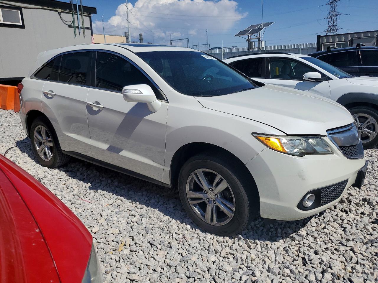 2015 Acura Rdx Technology White vin: 5J8TB3H54FL016039