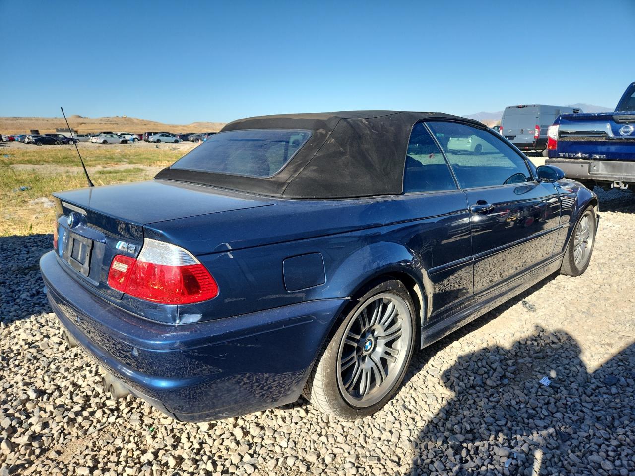 2006 Bmw M3 Синий vin: WBSBR93466PK10600