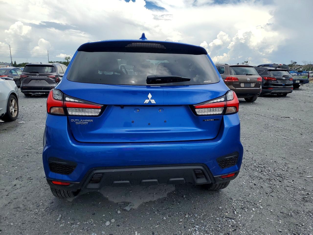 2026 Mitsubishi Outlander Sport S/se Синий vin: JA4ARUAU0TU009744