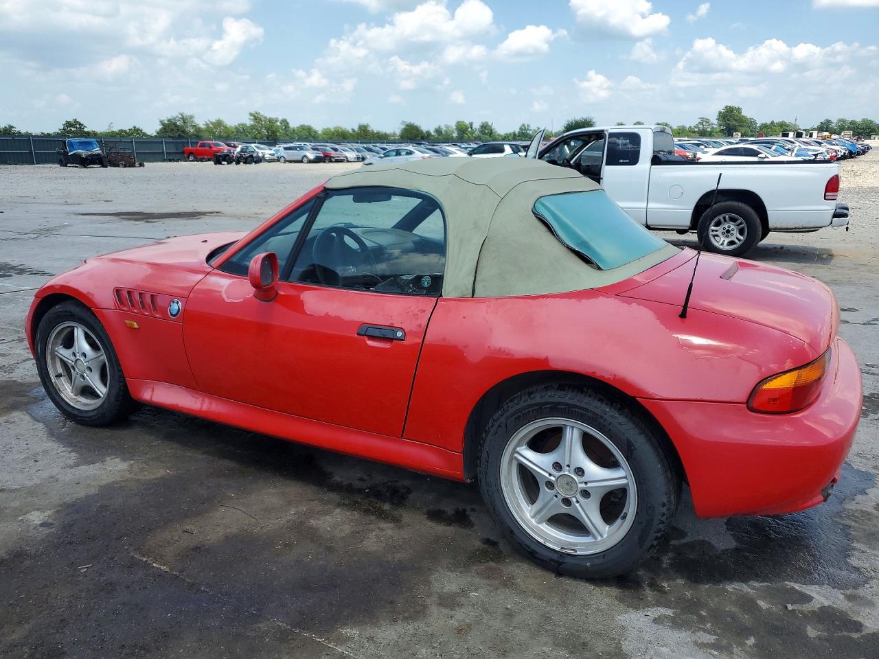 1998 Bmw Z3 1.9 Red vin: 4USCH7331WLE09181