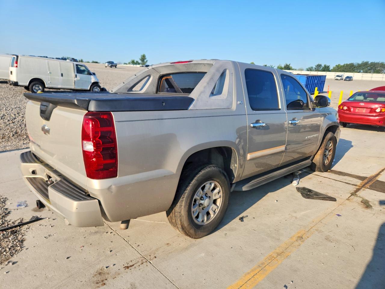 2009 Chevrolet Avalanche C1500 Ls Tan vin: 3GNEC12J19G150983