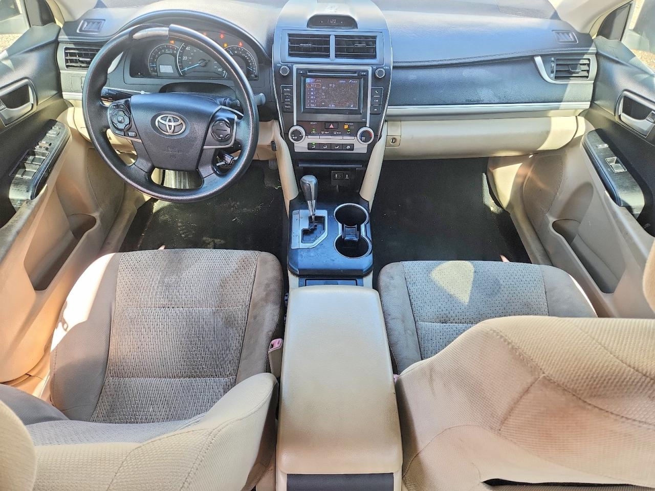 2013 Toyota Camry Le White vin: 4T1BF1FK6DU693964