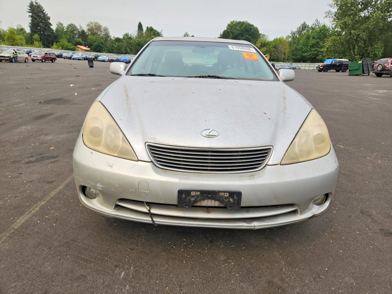 2005 Lexus Es 330 Silver vin: JTHBA30G255100694