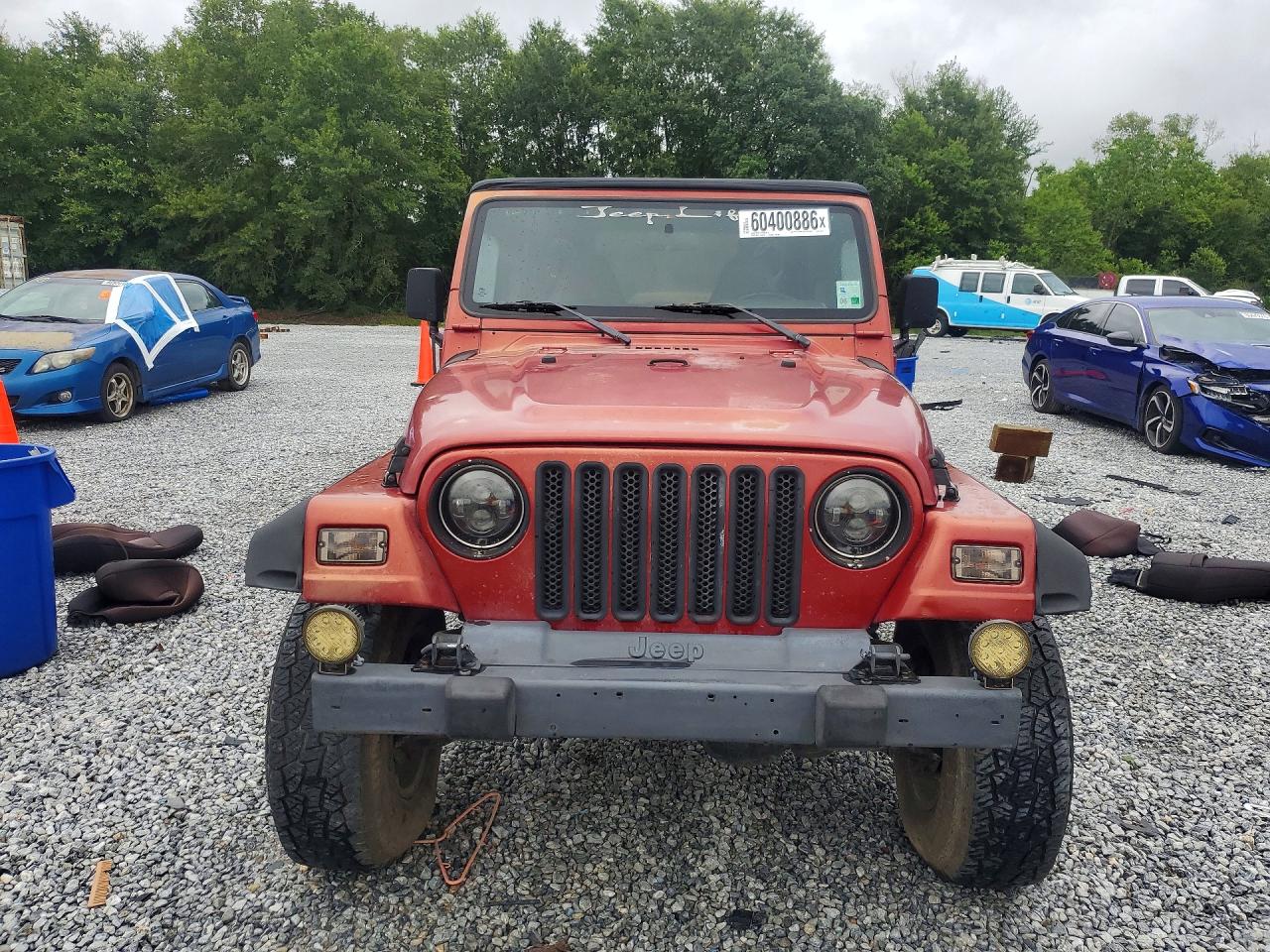 1998 Jeep Wrangler / Tj Se Burgundy vin: 1J4FY29P7WP752173