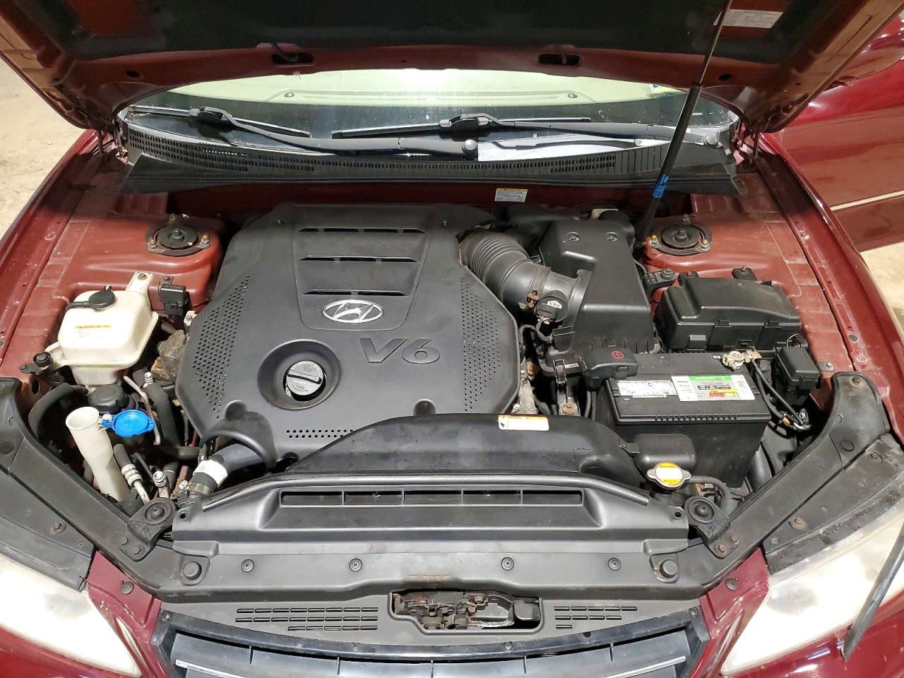 2009 Hyundai Azera Gls Темно-бордовый vin: KMHFC46D69A380399