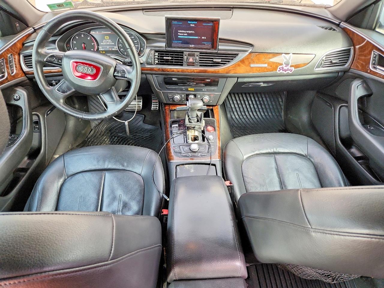 2013 Audi A6 Premium Plus Белый vin: WAUGFAFC7DN088703