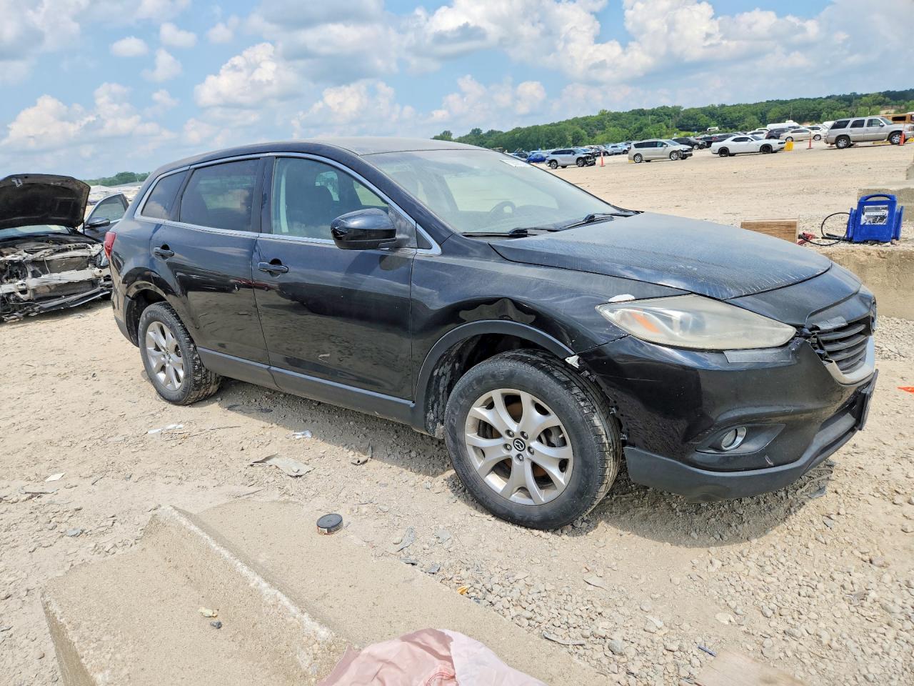 2015 Mazda Cx-9 Touring Черный vin: JM3TB3CV6F0449568