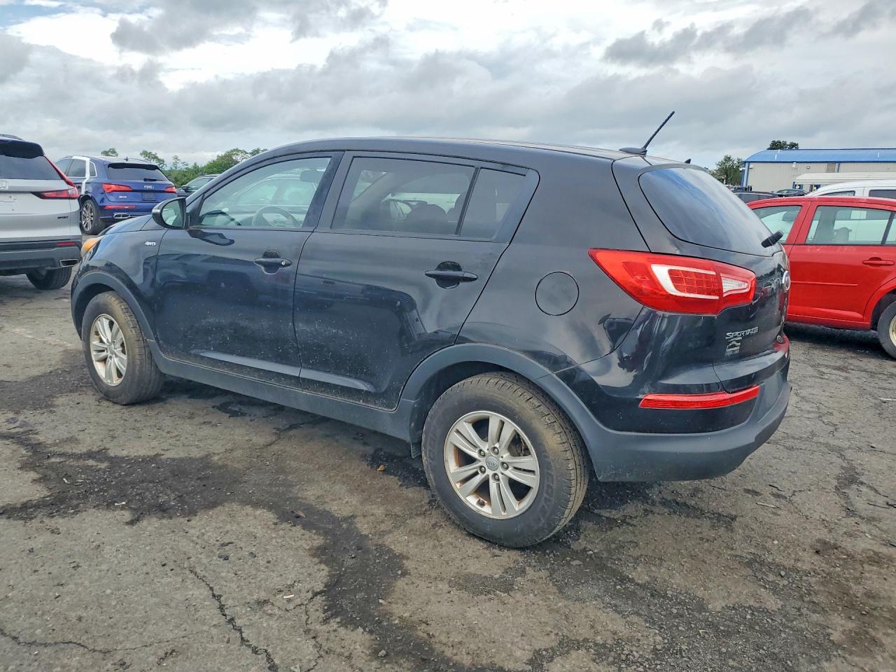 2011 Kia Sportage Lx Черный vin: KNDPBCA29B7095453