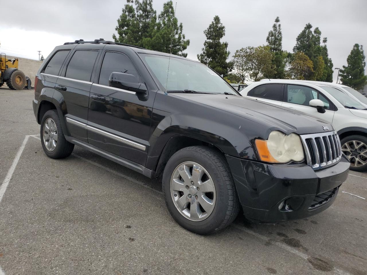 2008 Jeep Grand Cherokee Limited Black vin: 1J8HS58228C152557