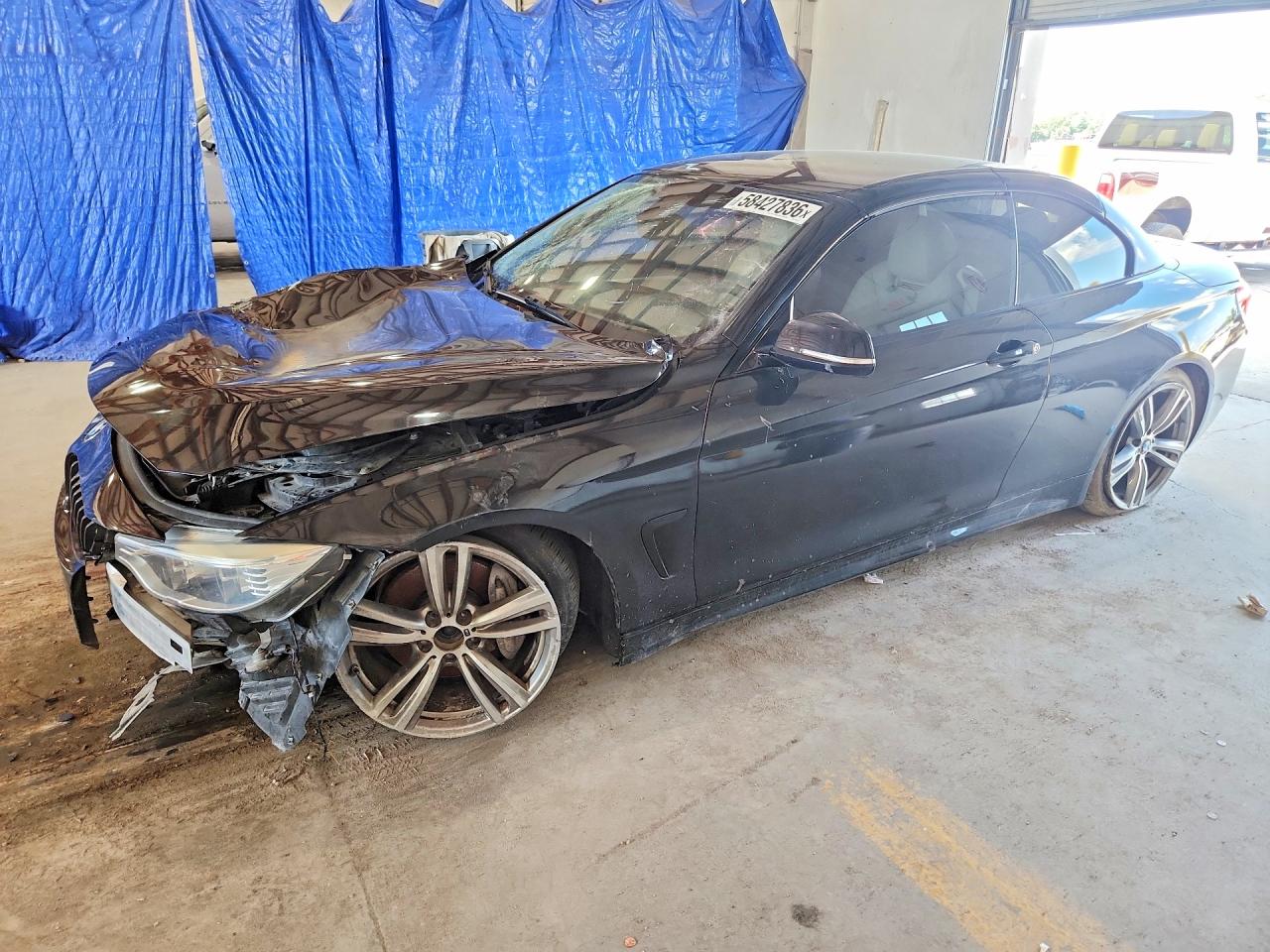 2015 Bmw 435 I Black vin: WBA3T3C52FP738411