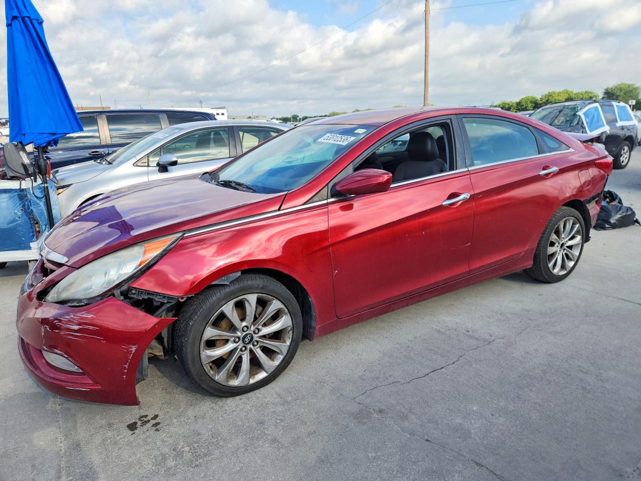 2011 Hyundai Sonata Se Red vin: 5NPEC4AC1BH038291