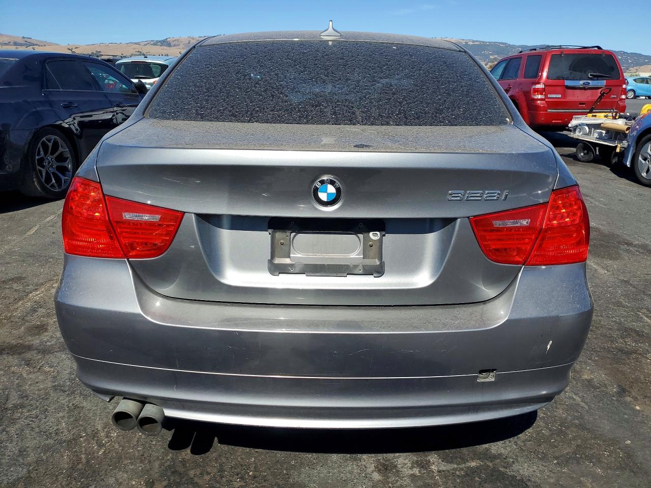2011 Bmw 328 I Sulev Charcoal vin: WBAPH5C55BA443234