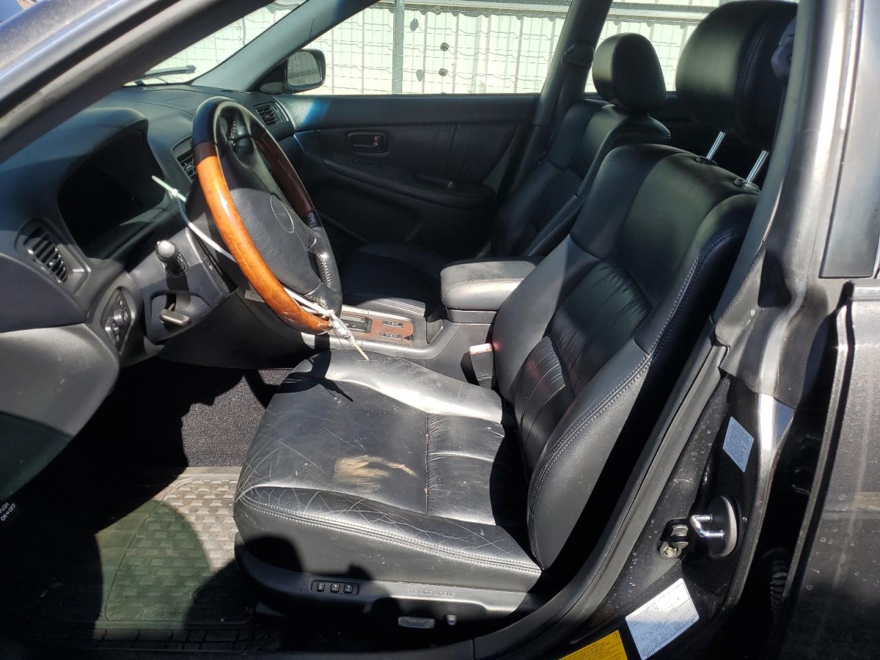 2001 Lexus Es 300 Base Угольный vin: JT8BF28G610293634 Damage: Left Front Seat, Worn, Acceptable