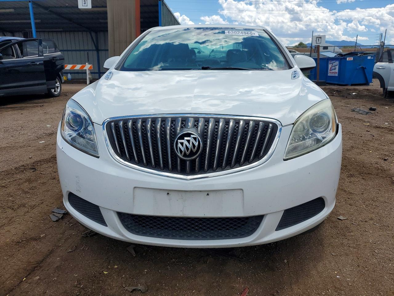 2015 Buick Verano White vin: 1G4PP5SK7F4217533