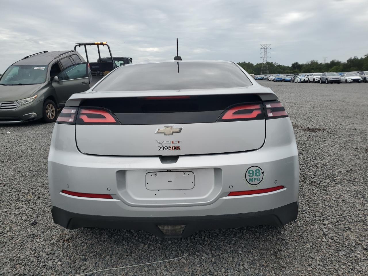 2015 Chevrolet Volt Silver vin: 1G1RA6E42FU122601
