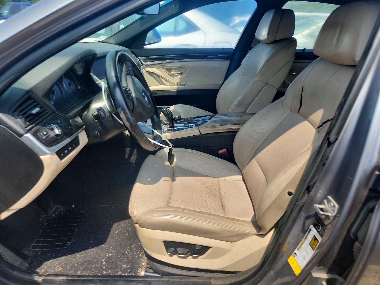 2013 Bmw 550 I Gray vin: WBAFR9C59DDX80569