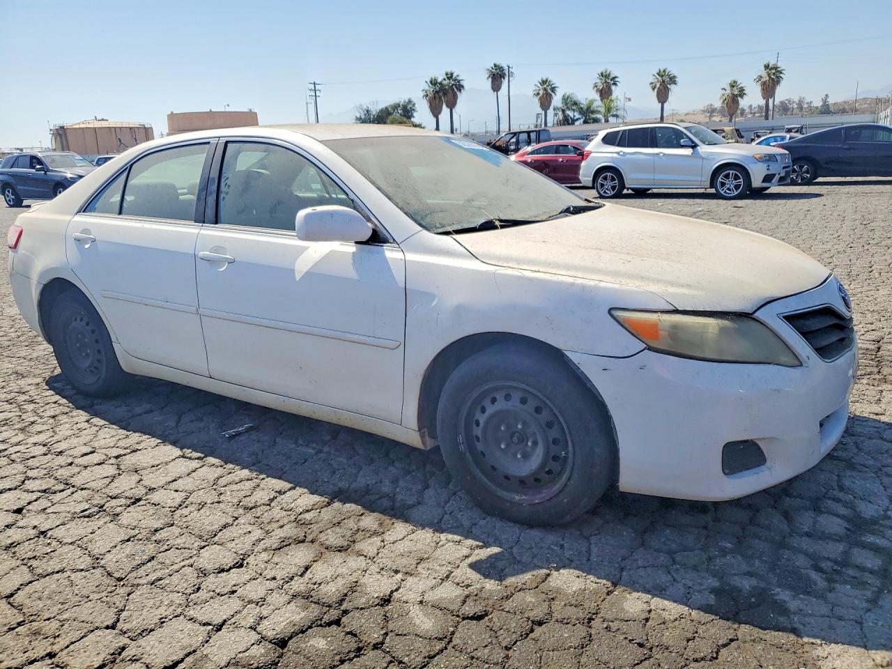 2010 Toyota Camry Le White vin: 4T4BF3EK7AR023466