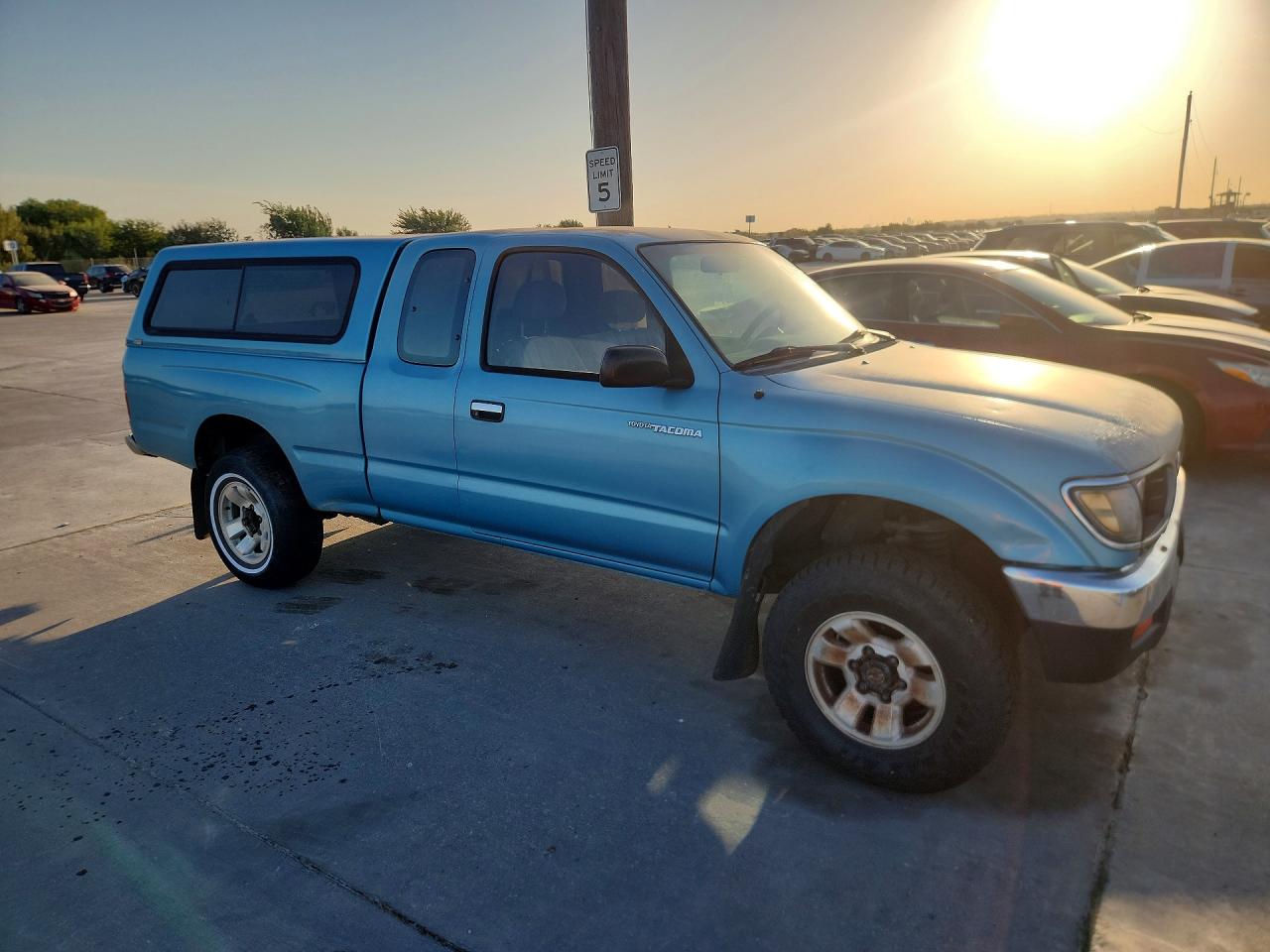 1997 Toyota Tacoma Base Бирюзовый vin: 4TAWM72NXVZ236542