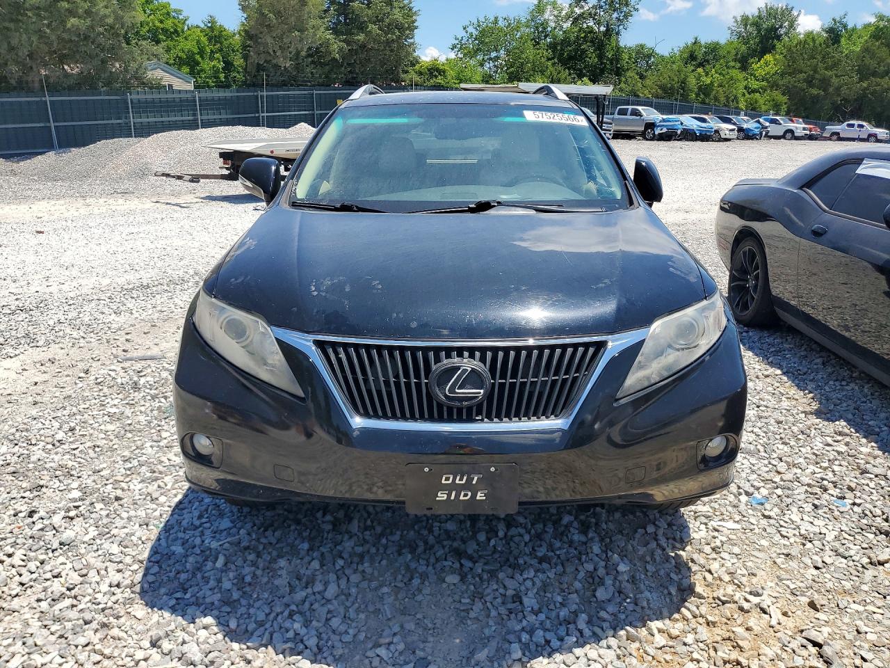 2010 Lexus Rx 350 Black vin: 2T2BK1BA3AC013178